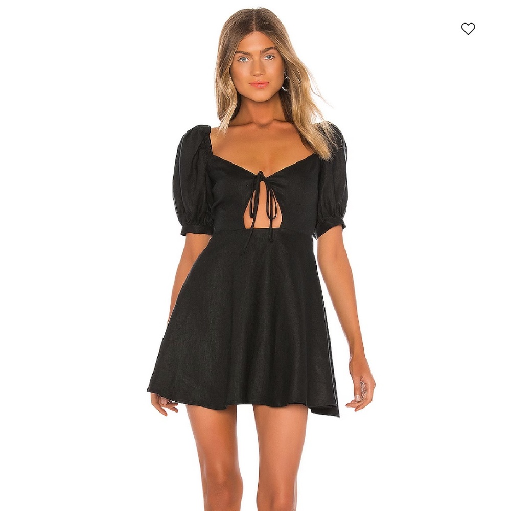 Capulet Bernie Linen Mini Dress
